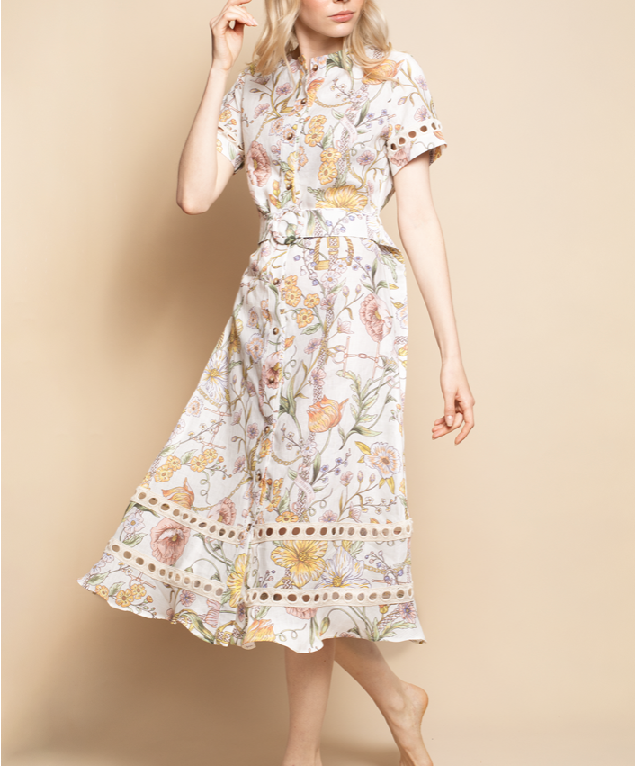 MARIGOLD LINEN DRESS