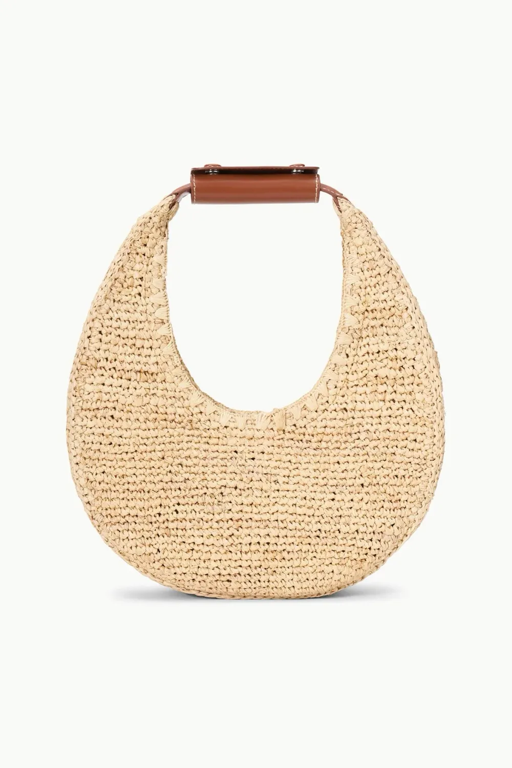 MOON RAFFIA BAG