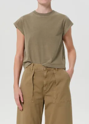 BRYCE CAP SLEEVE TEE