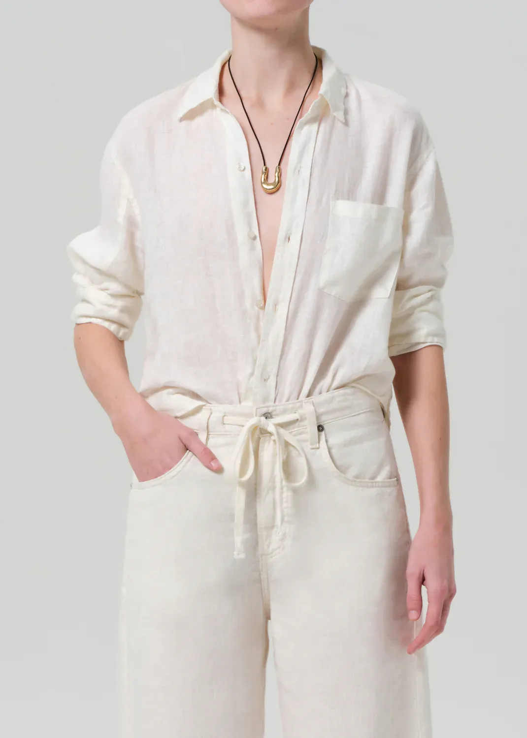 KAYLA SHRUNKEN SHIRT