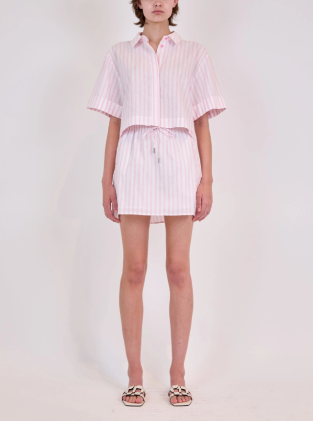 RYETT CROPPED SHIRT