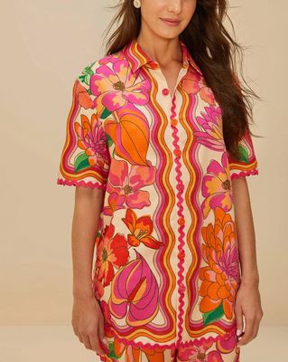 SPRING AFFAIR BEIGE SHIRT