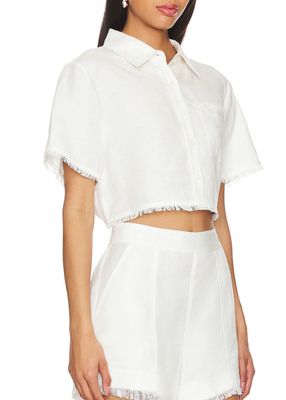 SOLANGE CROPPED SHIRT