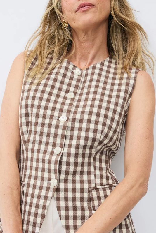 LOIS WOVEN VEST