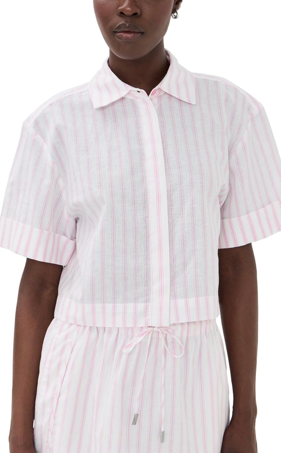 RYETT CROPPED SHIRT