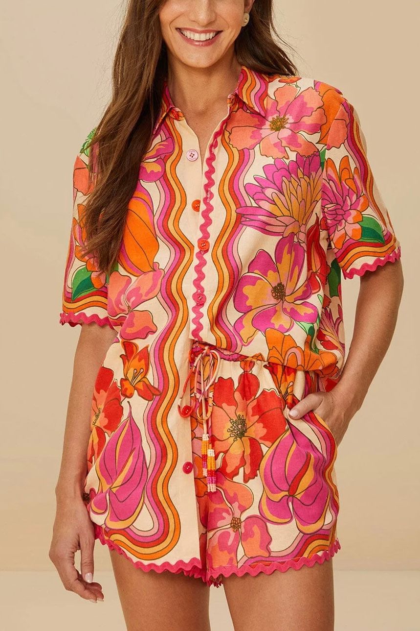 SPRING AFFAIR BEIGE SHIRT