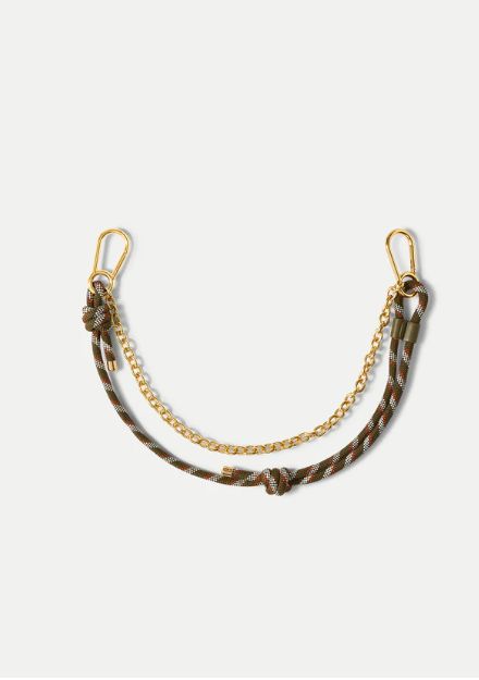 PARACORD BAG STRAP WITH SWAG CHAIN
