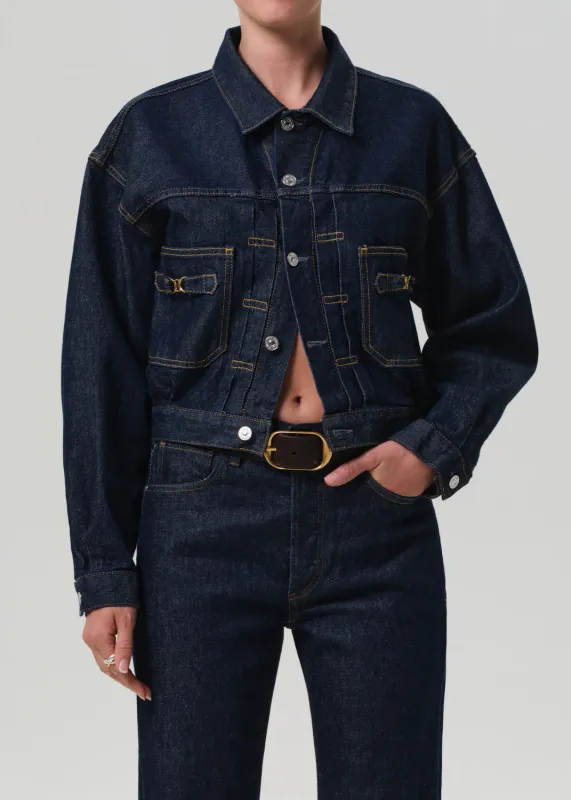 ALMA JACKET WITH HORSEBIT