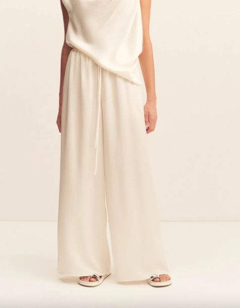 DRAWSTRING PANT VANILLA