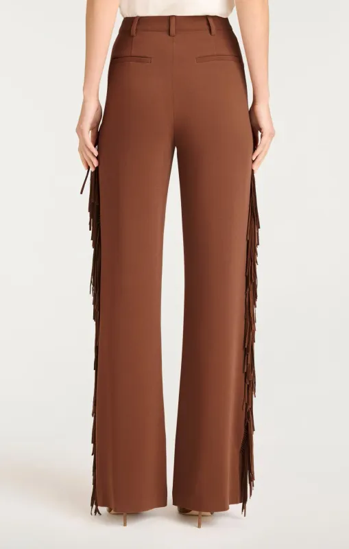 SUEDE FRINGE KEO PANT