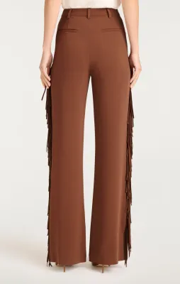 SUEDE FRINGE KEO PANT