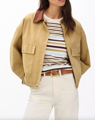 THE SLUB STRIPED TEE