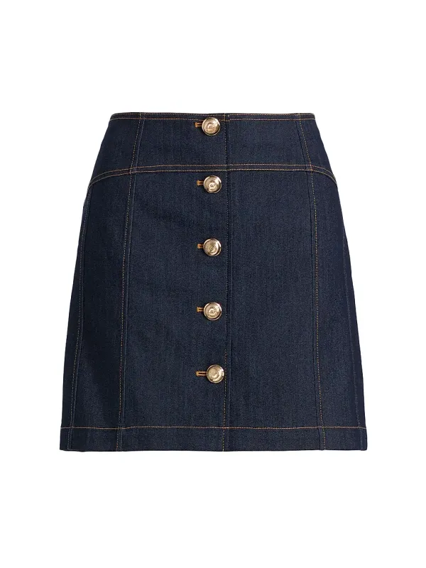 DENIM CLAUDIA SKIRT