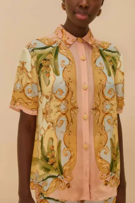 BANANA ROYALTY KALENDOSCOPE MULTICOLOR SHIRT