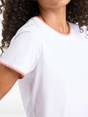 CROCHET SHRUNKEN TEE