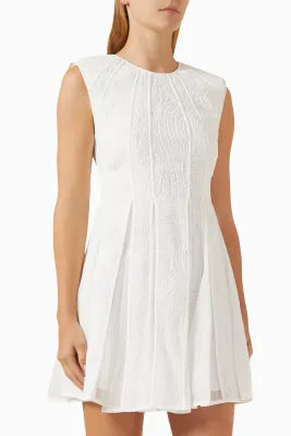 SOLEIL LACE MINI DRESS