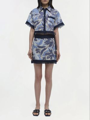 TOPANGA LINEN BLOUSE