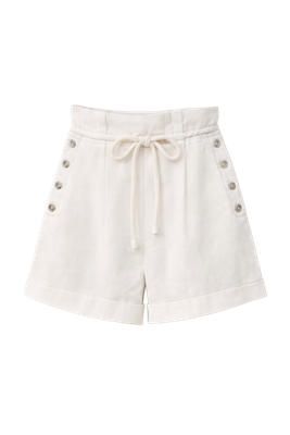 OFF WHITE WAVY POCKETS SHORTS