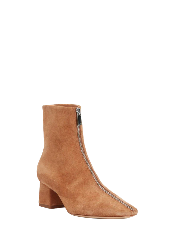 RYDER SUEDE ZIP FRONT BOOT