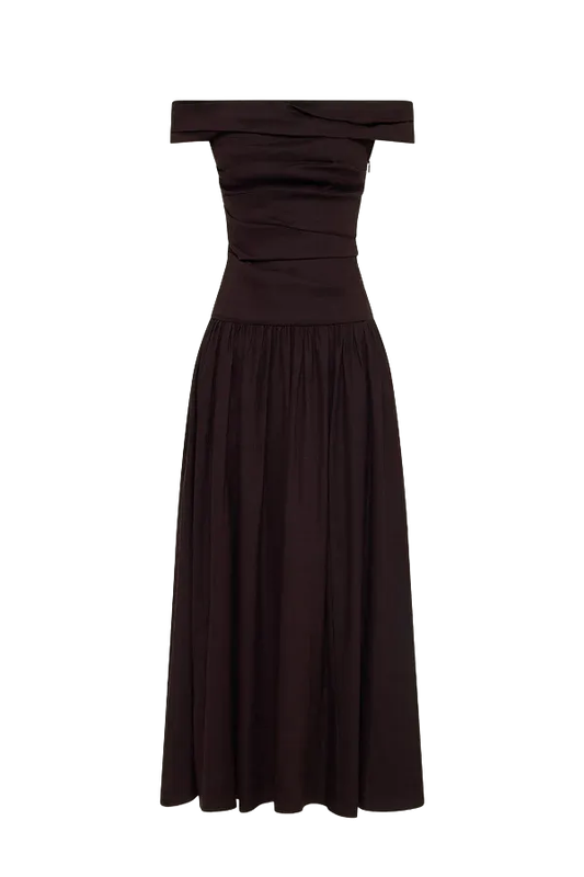 OFF SHOULDER MAXI DRESS