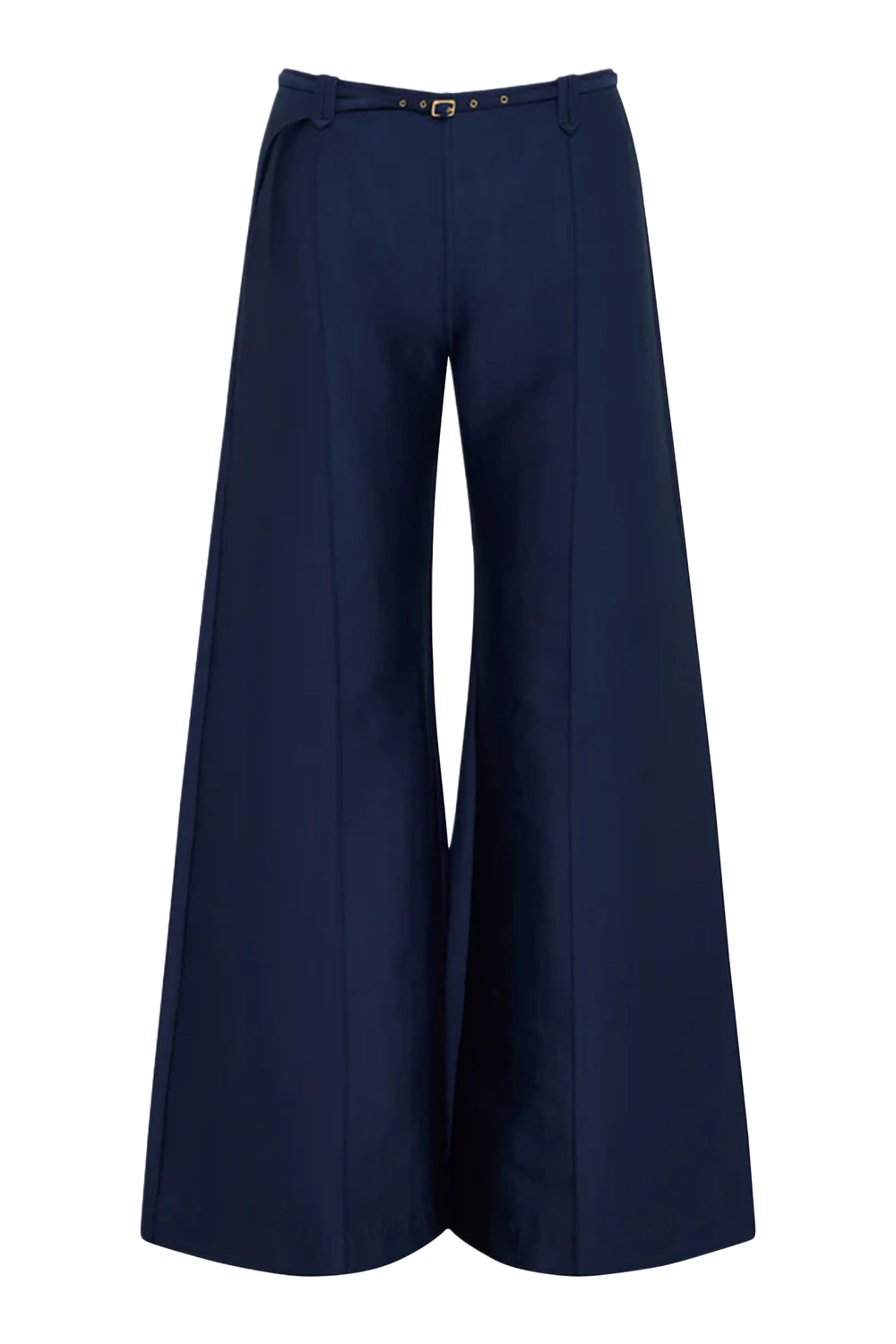 WIDE LEG BELTED PANT