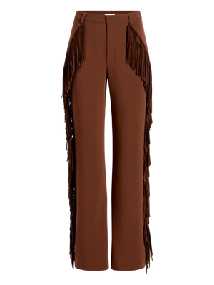 SUEDE FRINGE KEO PANT