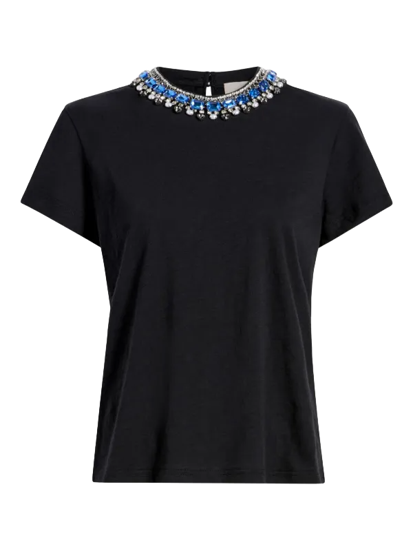 PEARL RHINESTON NECKLACE DANIELLE