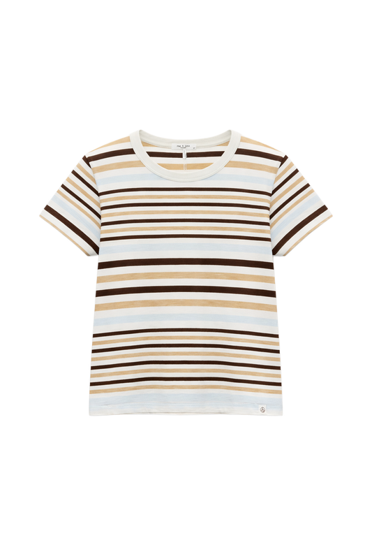 THE SLUB STRIPED TEE