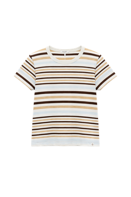 THE SLUB STRIPED TEE
