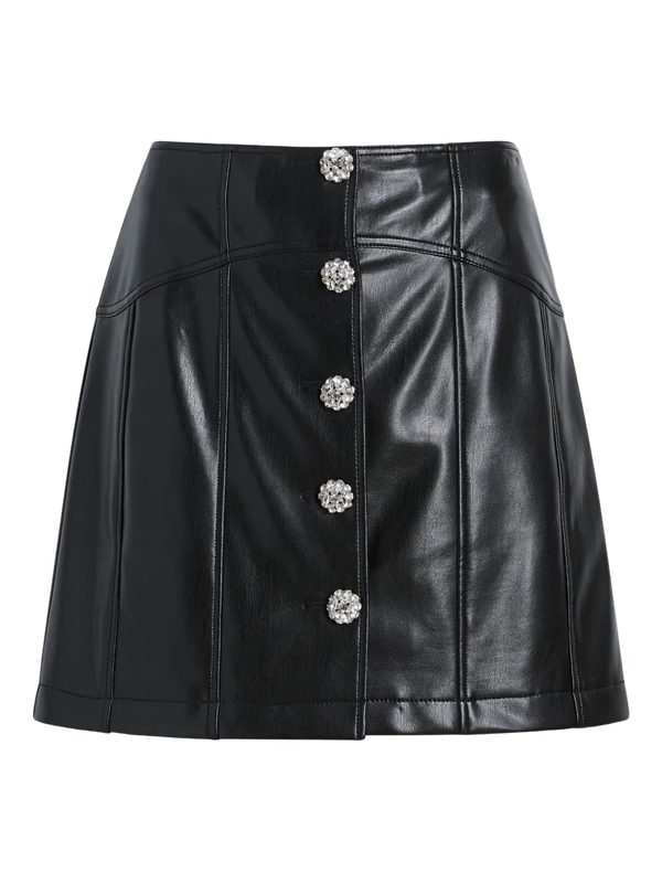 VEGAN LEATHER CLAUDIA SKIRT