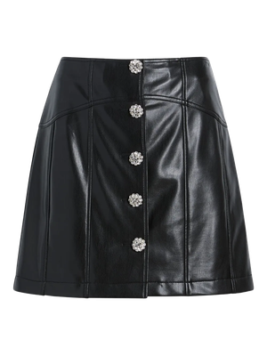VEGAN LEATHER CLAUDIA SKIRT