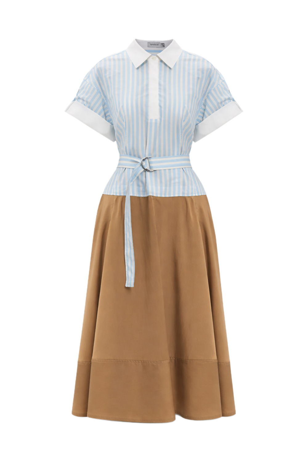 MYLO MIDI COMBO SHIRT DRESS