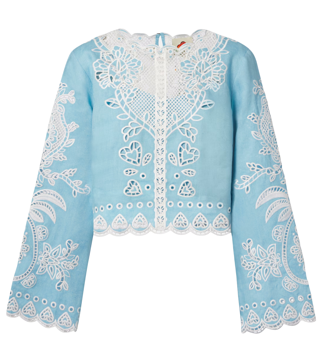 ROMANTIC RICHELIEU BLOUSE