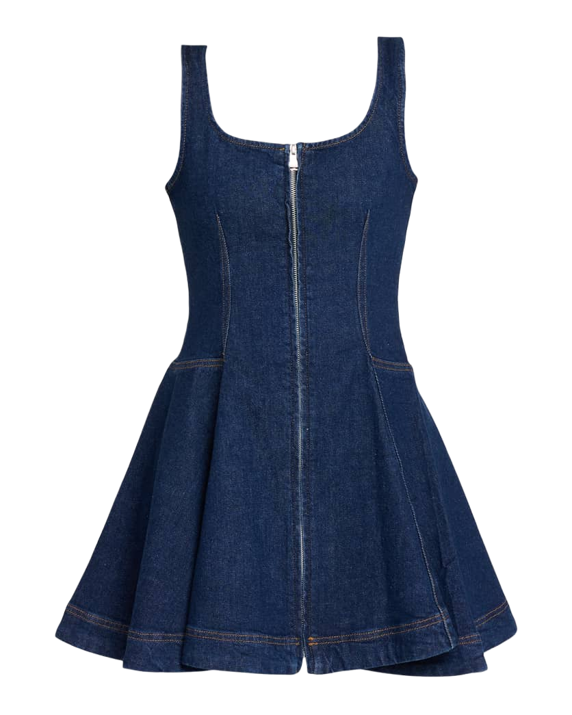 ELEODRA DENIM MINI DRESS