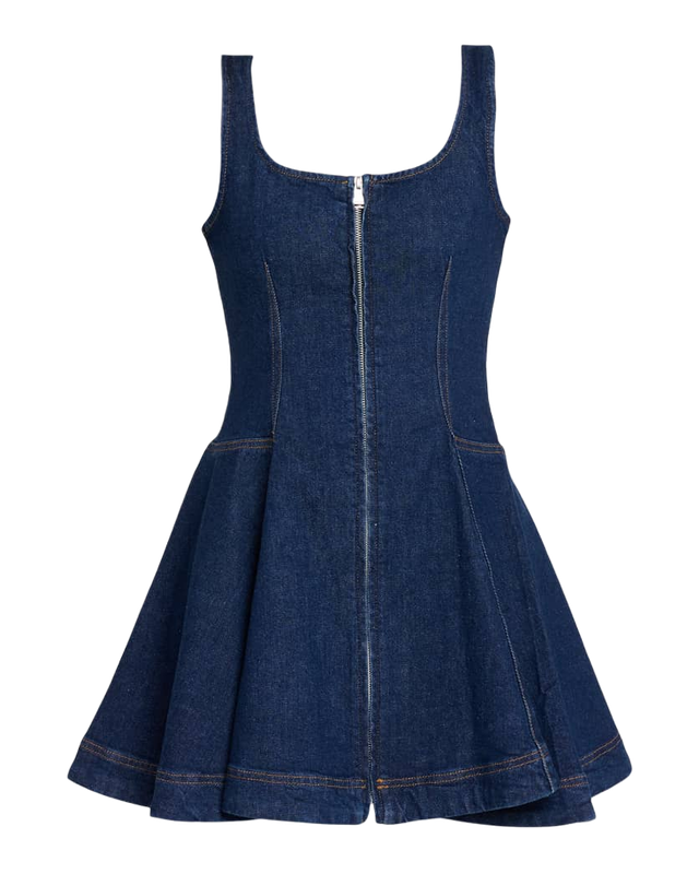 ELEODRA DENIM MINI DRESS