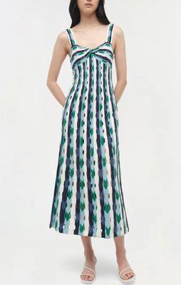 CHRISTINA KNIT MIDI DRESS