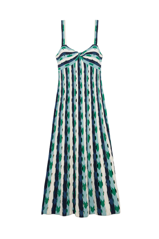 CHRISTINA KNIT MIDI DRESS