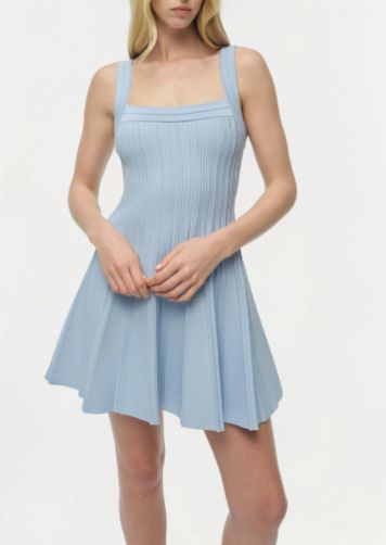 INDIE KNIT MINI DRESS