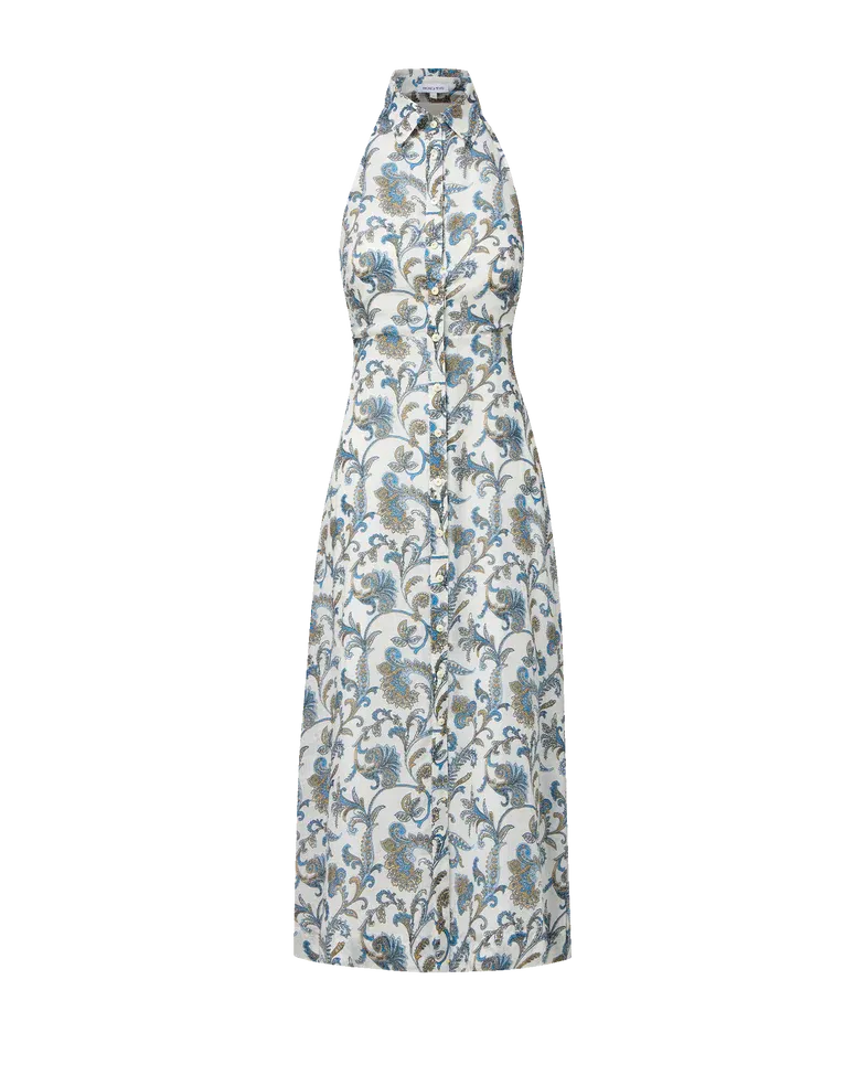 MACKEY DRESS WITH SMOCKING