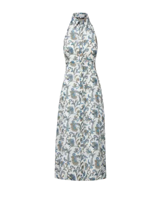 MACKEY DRESS WITH SMOCKING