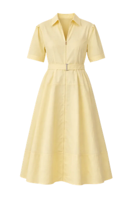 MERIDITH COTTON MIDI DRESS