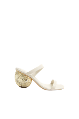 MARION LEATHER SHELL HEEL