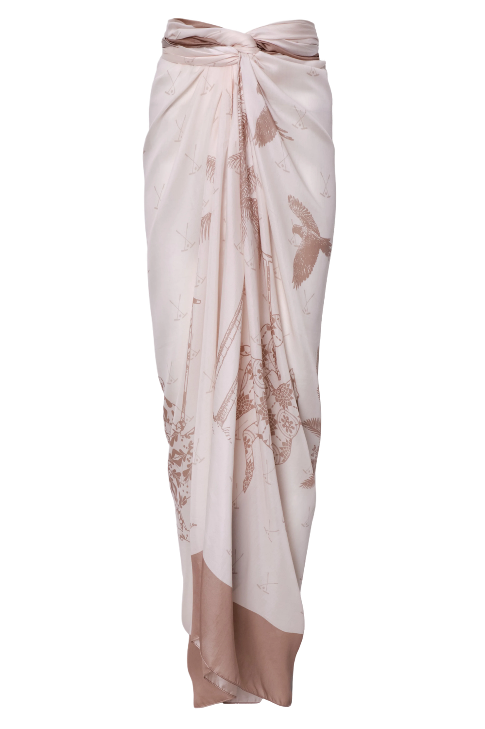 DE LA FALAISE COTTON SILK SARONG
