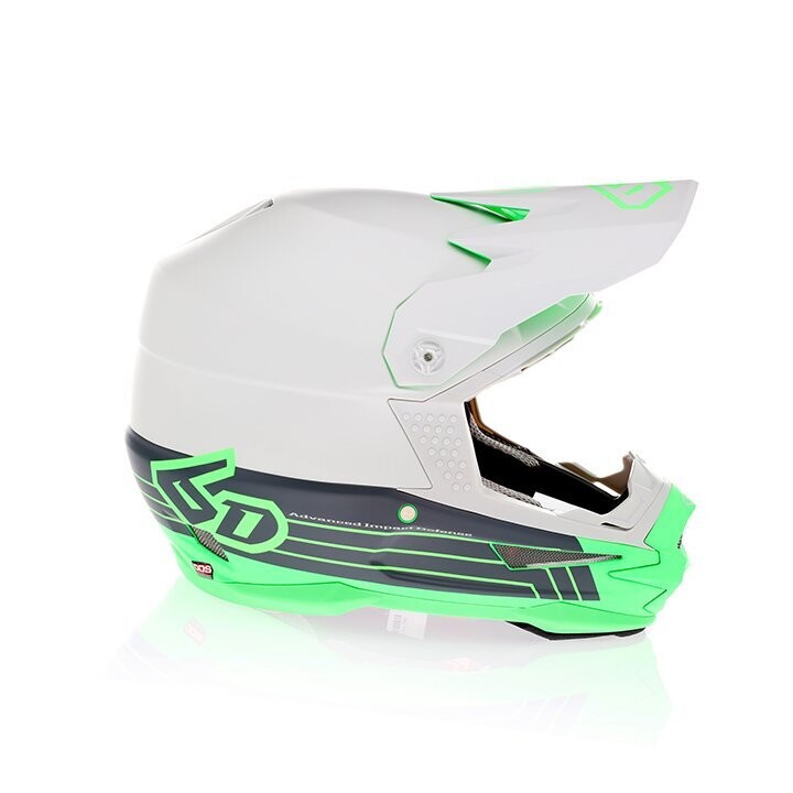 6D ATR-1 SPLIT NEON GREEN MATTE