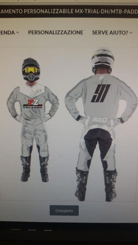 COMPLETO GARA FZFACTORY