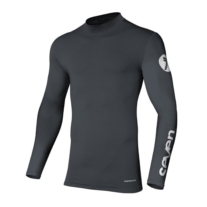 MAGLIA SEVEN MX ZERO COMPRESSION CHARCOAL