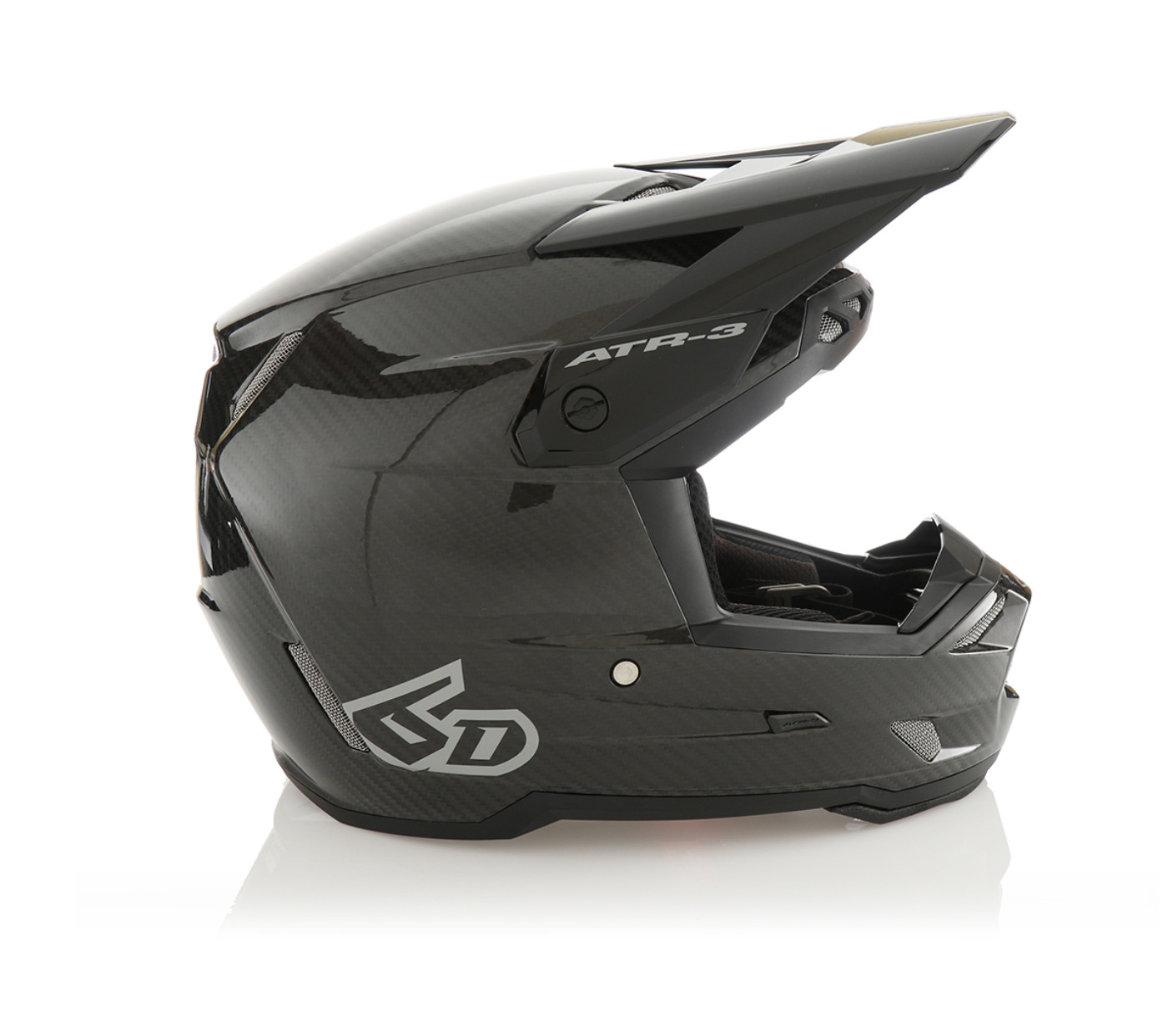 6D ATR-3 SOLID BLACK CARBON MATTE (NEW 2024)