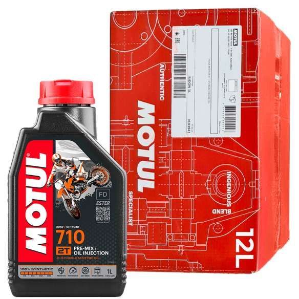 MOTUL 710 2T 1lt - OFFERTA X BOX 12 PEZZI