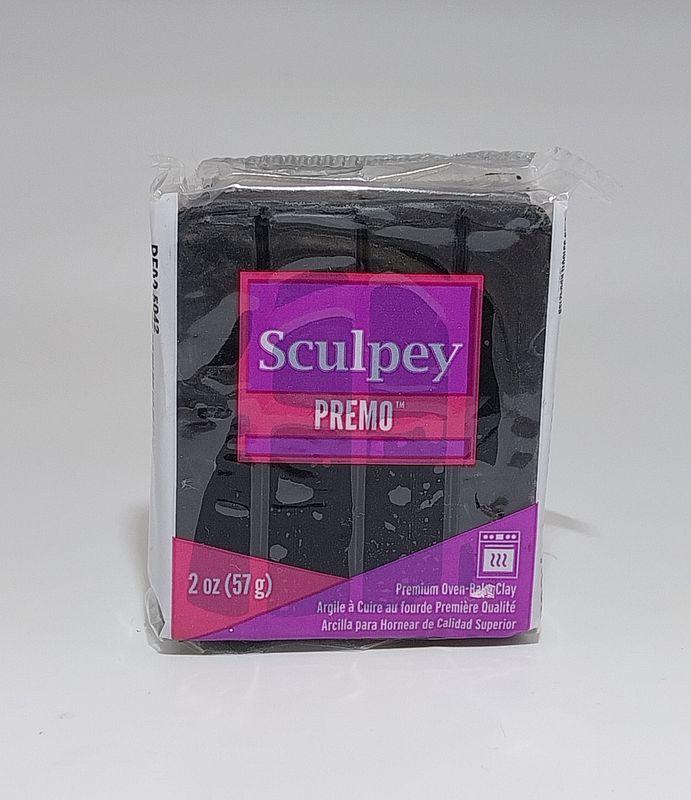 Sculpey premo zwart