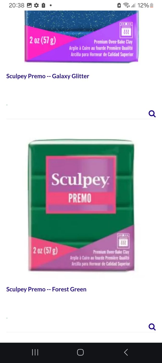Sculpey Premo Forest green